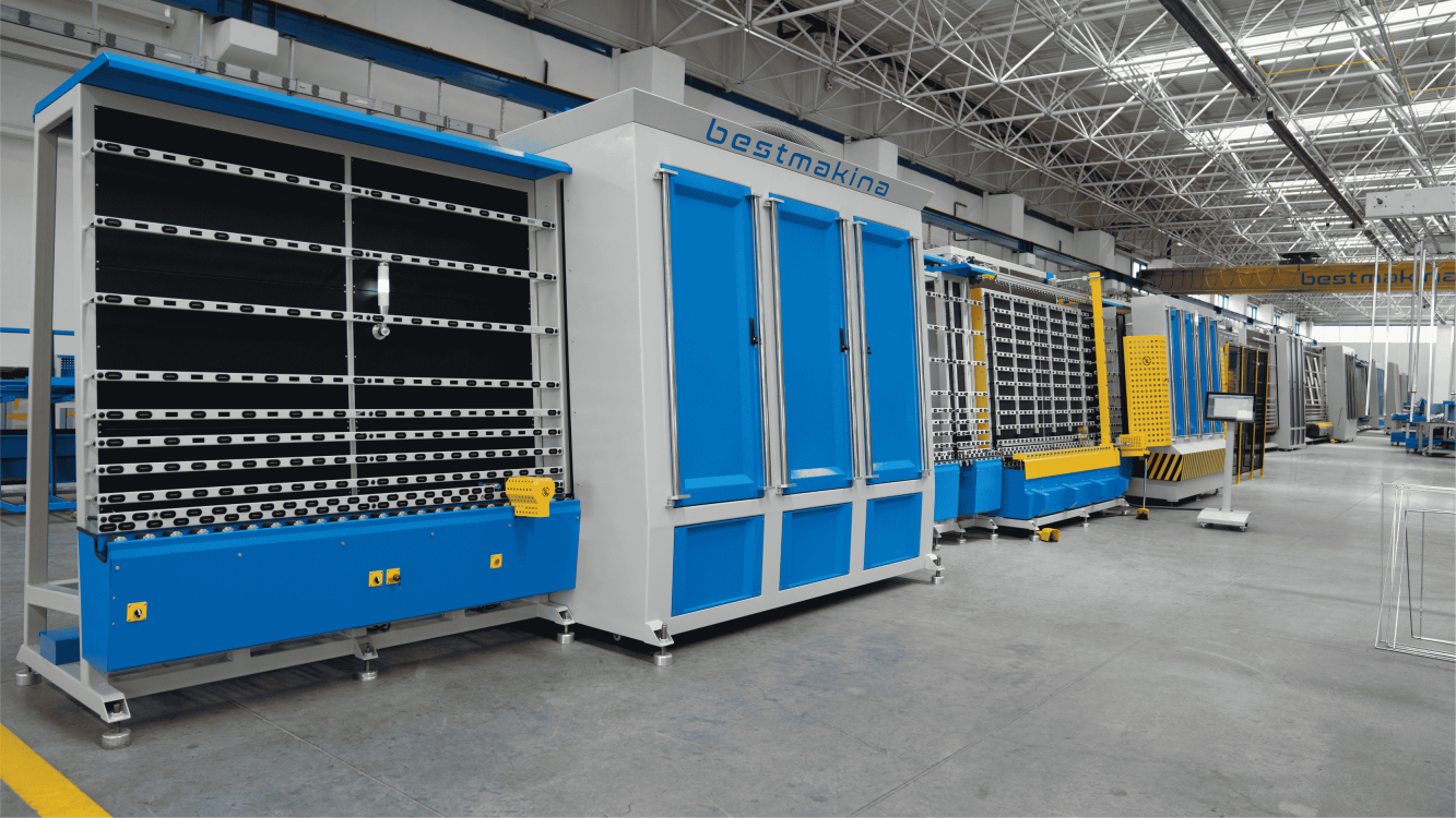 BestMakina Automatic Glass Washing and Combining Line