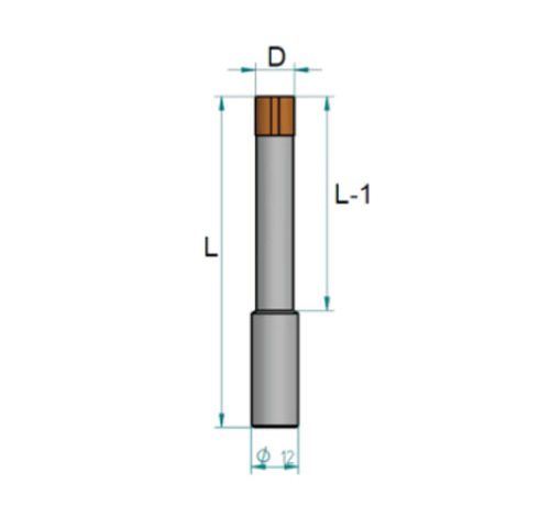KDrills - FCI - Blind Drill Bits - Junction cilindric 10 mm