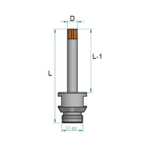 KDrills – FCI – Blind Drill Bits – Junction 1/2″ gas