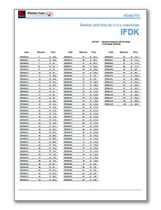 Liste de prix KDrills