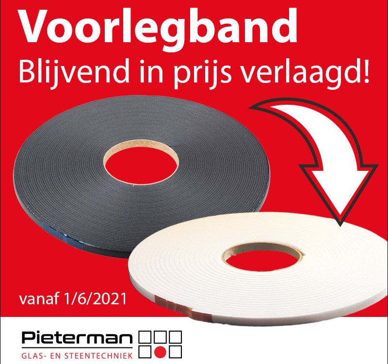 Voorlegband blijvend in prijs verlaagd